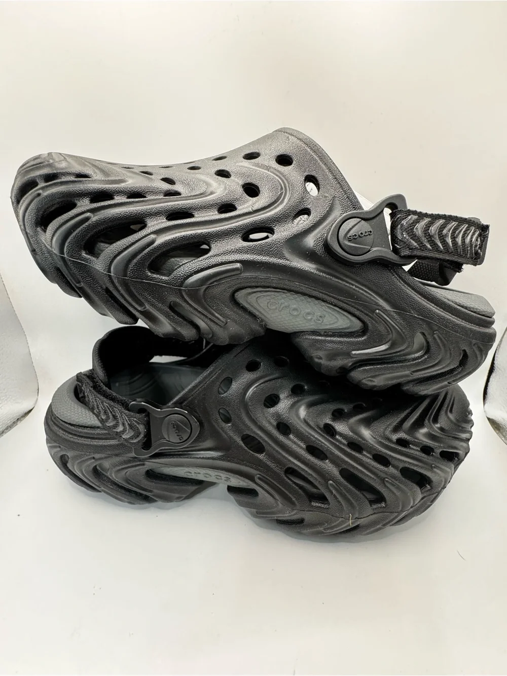 CROCS sculpted black